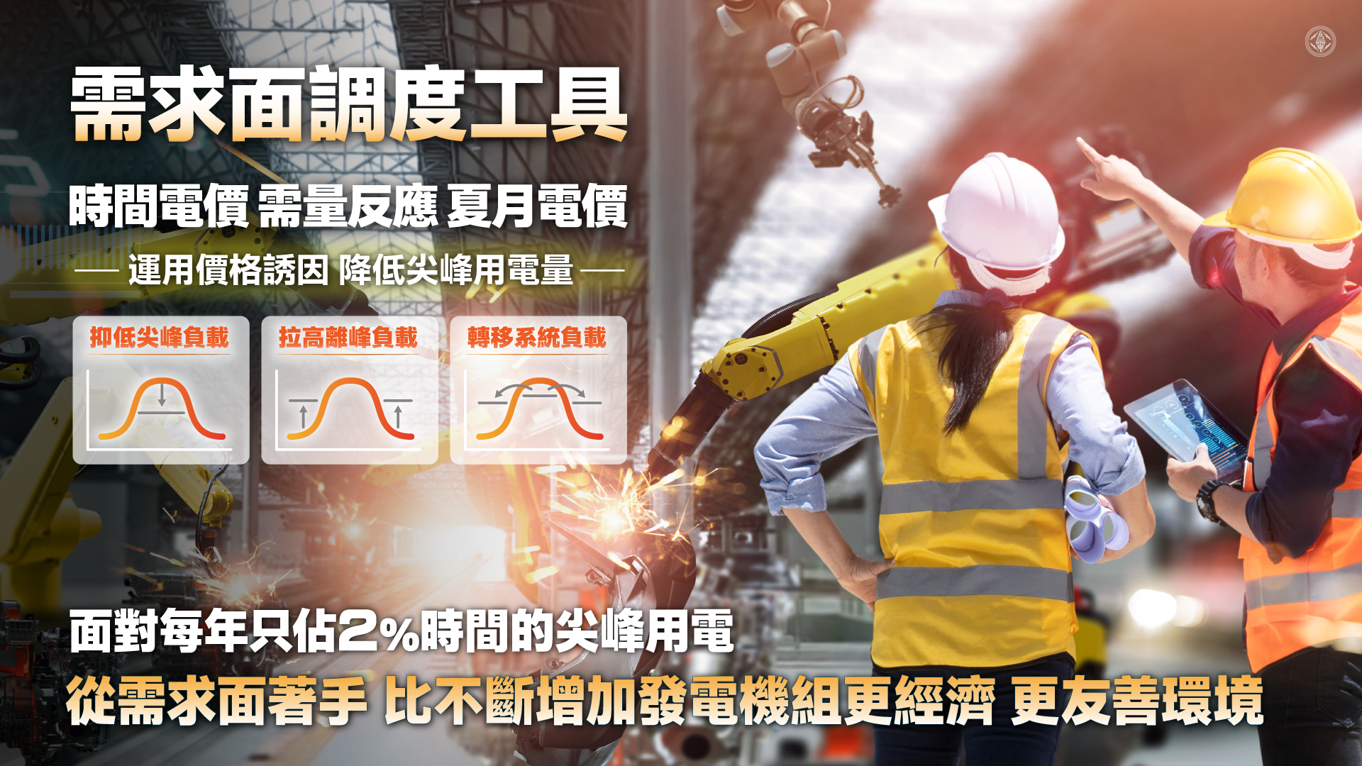 需求面調度工具時間電價需量反應