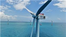 A new milestone for Taipower's offshore wind power. All 21 wind turbines in the phase I offshore wind power project complete the initial grid connection